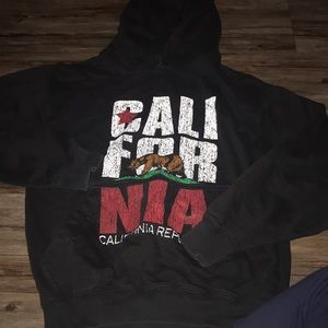 California republic pullover hoodie